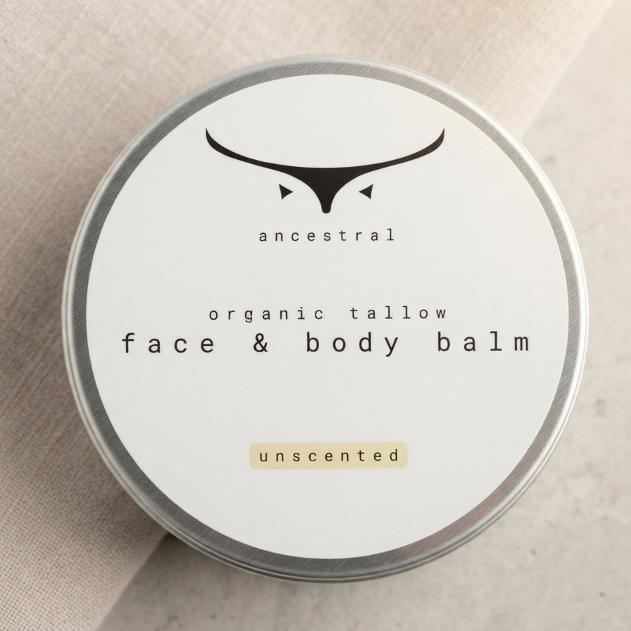 Tallow Face & Body Balm (Unscented)